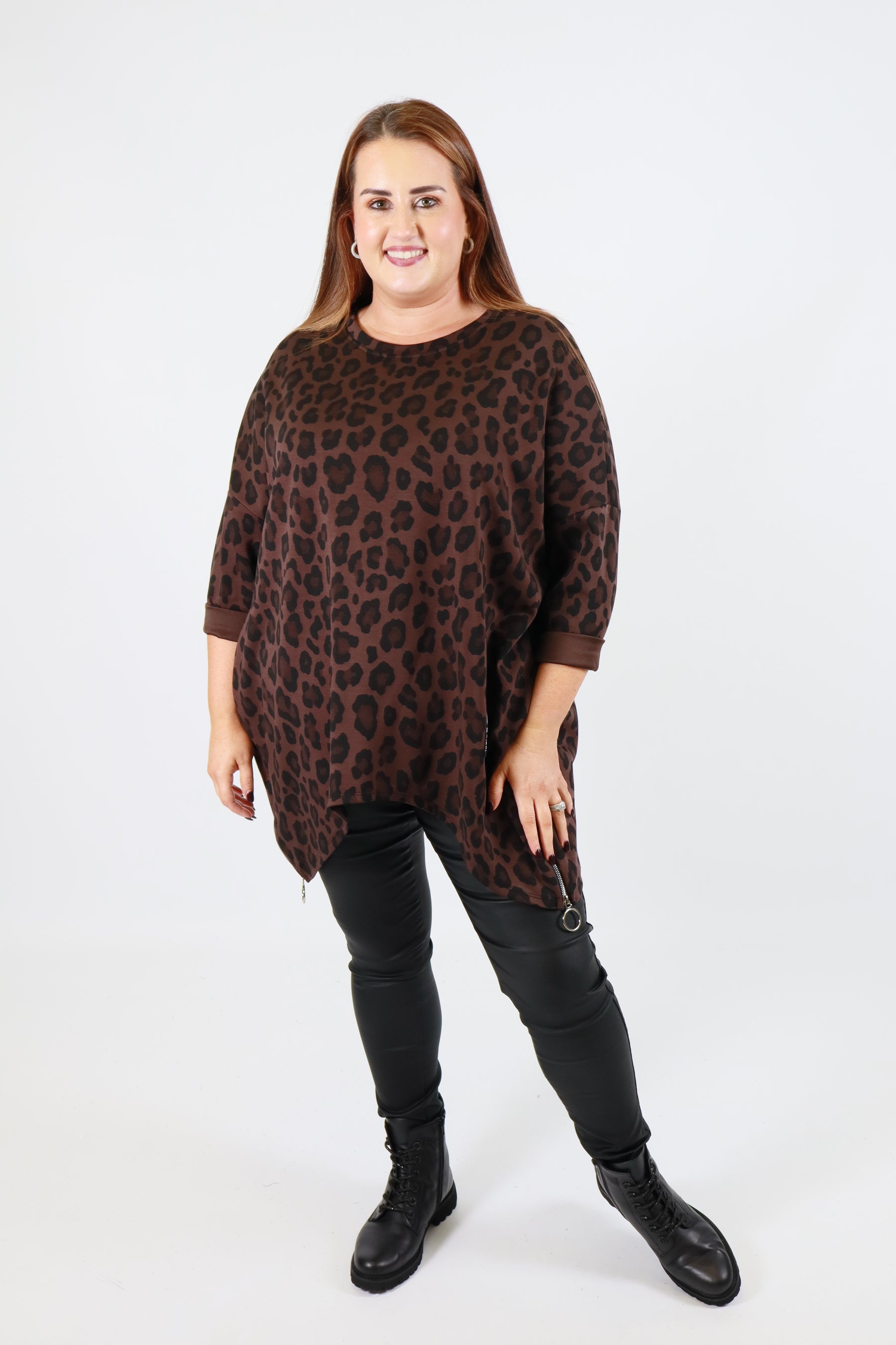 Lara Sweater in Leopard