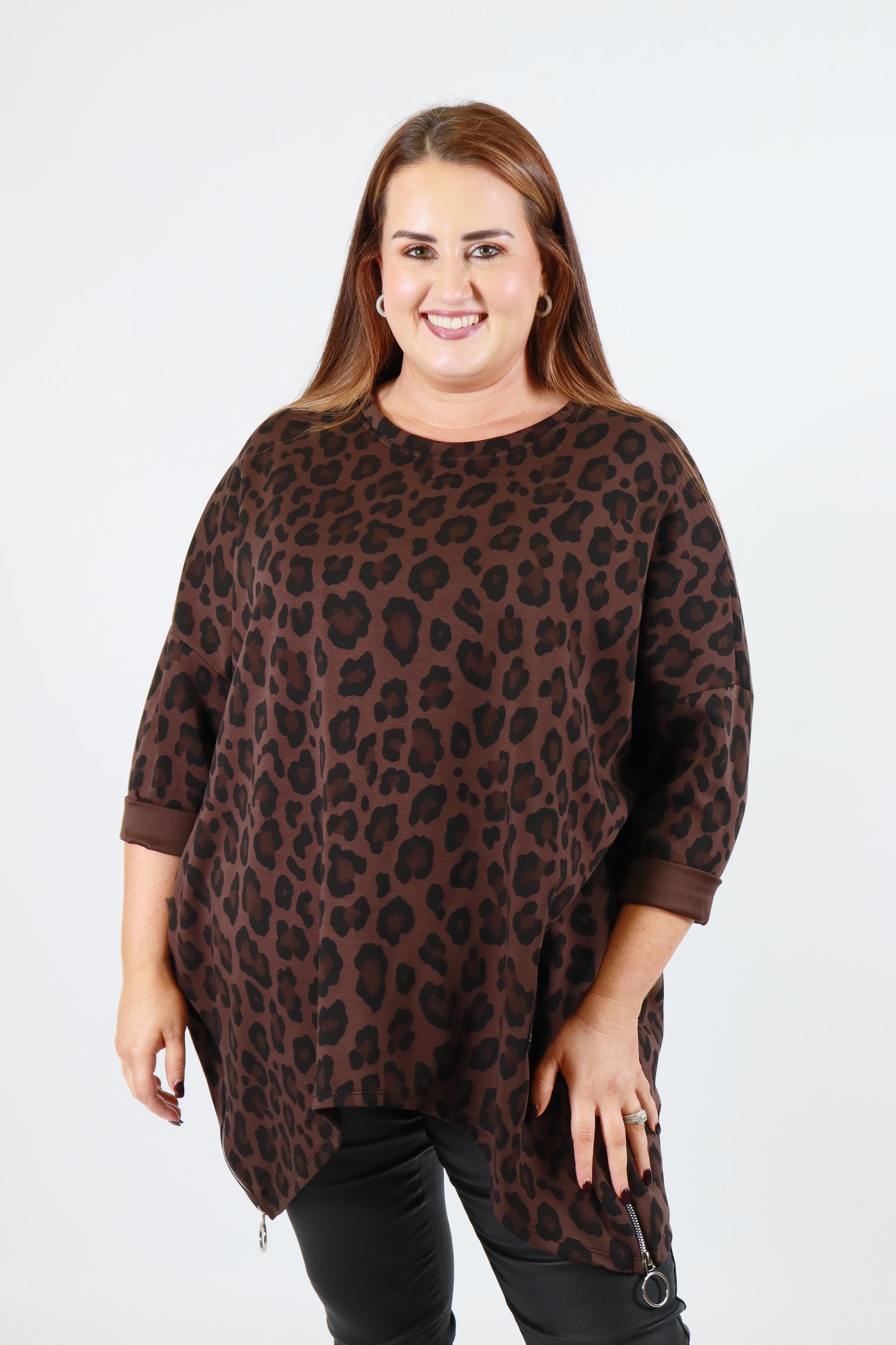 Lara Sweater in Leopard