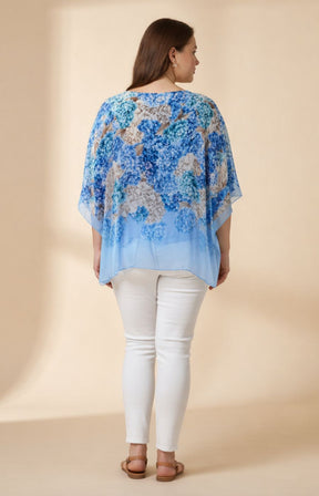 Layla Blouse in Blue