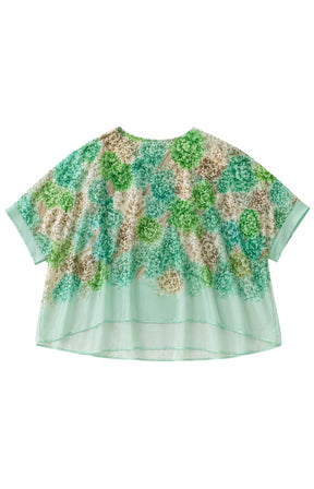 Layla Blouse in Green 