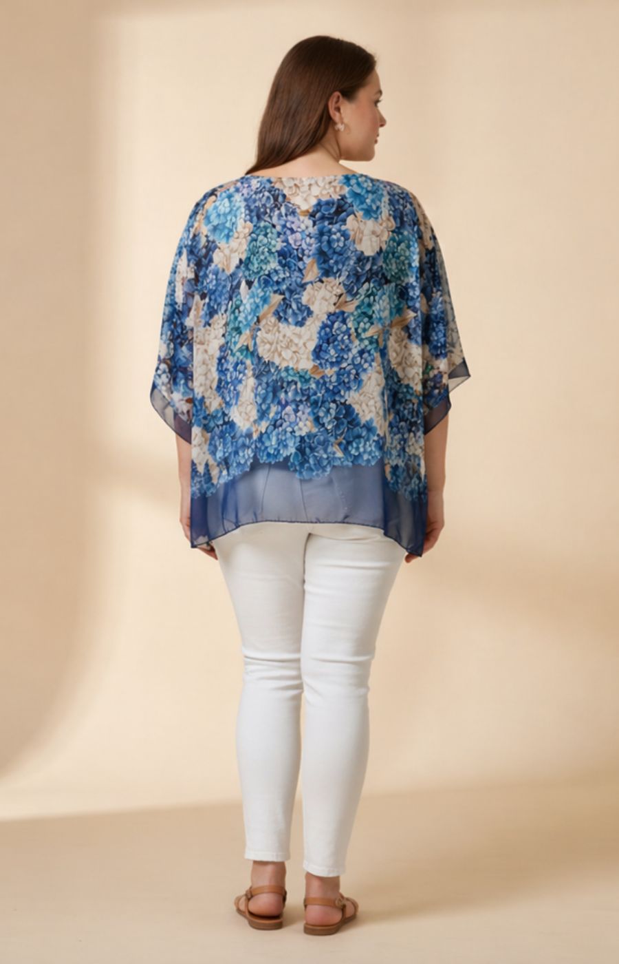 Layla Blouse in Navy 