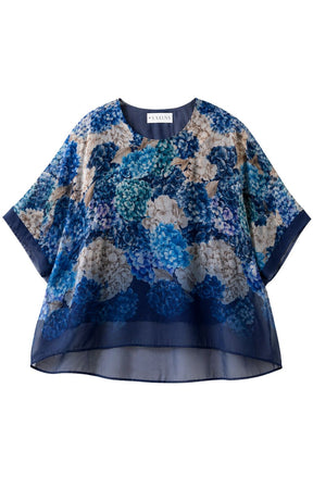 Layla Blouse in Navy 