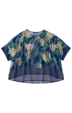 Layla Blouse in Navy 