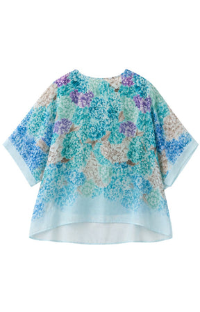Layla Blouse in Turquoise 