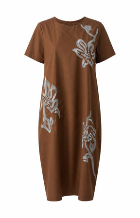 Lena Dress in Brown 