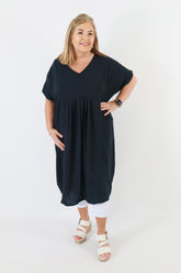 Lexi Dress in Navy