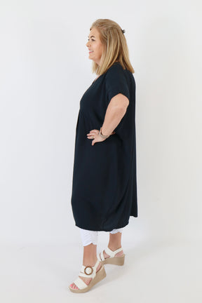 Lexi Dress in Navy