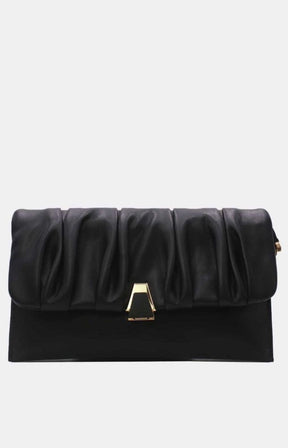 Lily Clutch Bag in Black 