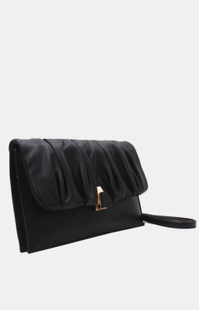 Lily Clutch Bag in Black 