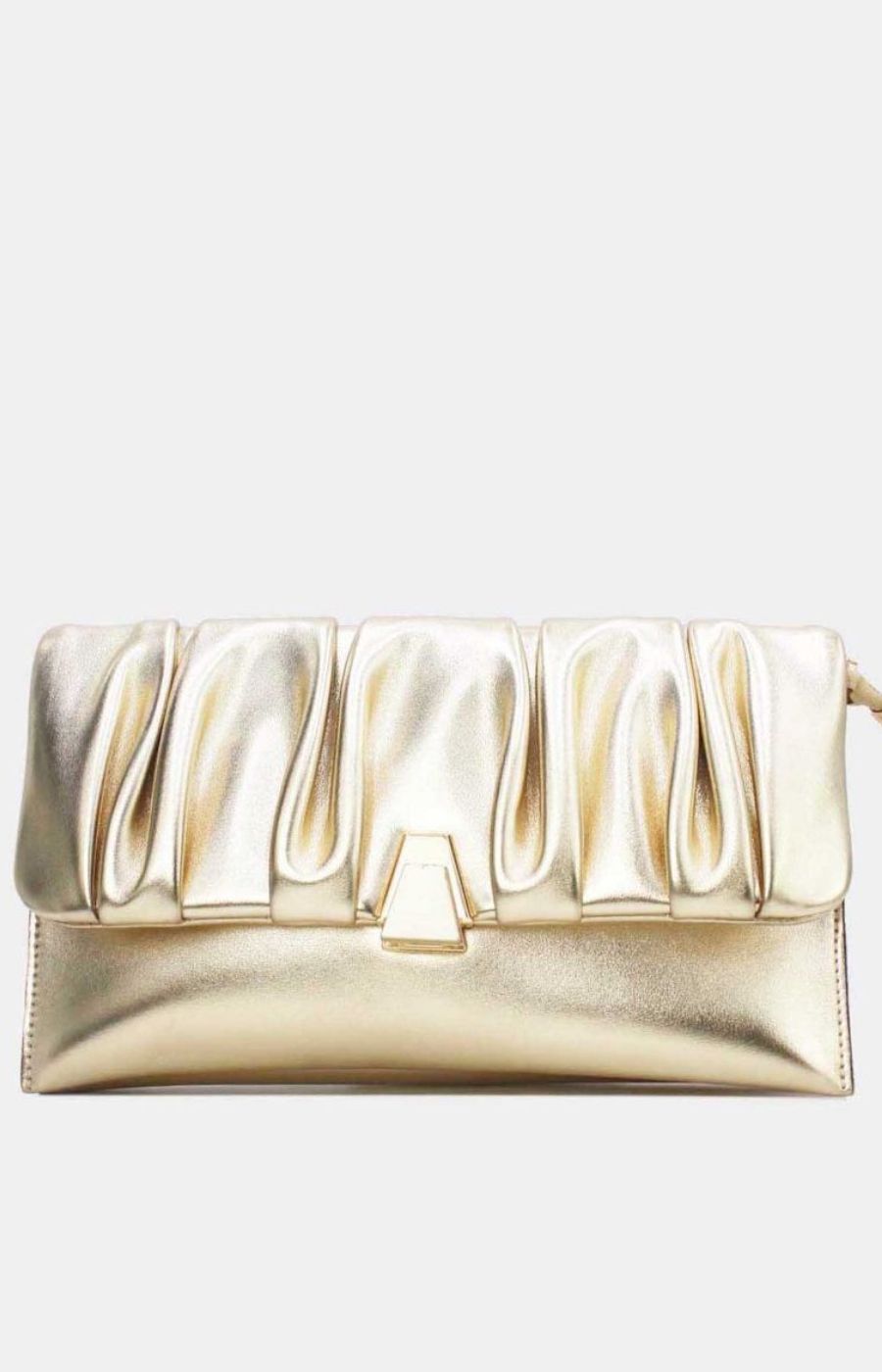 Lily Clutch Bag in Gold 