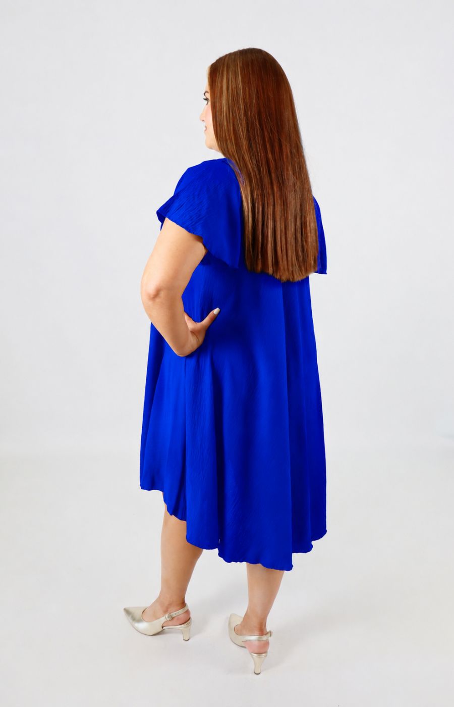 Lina Dress in Royal Blue 