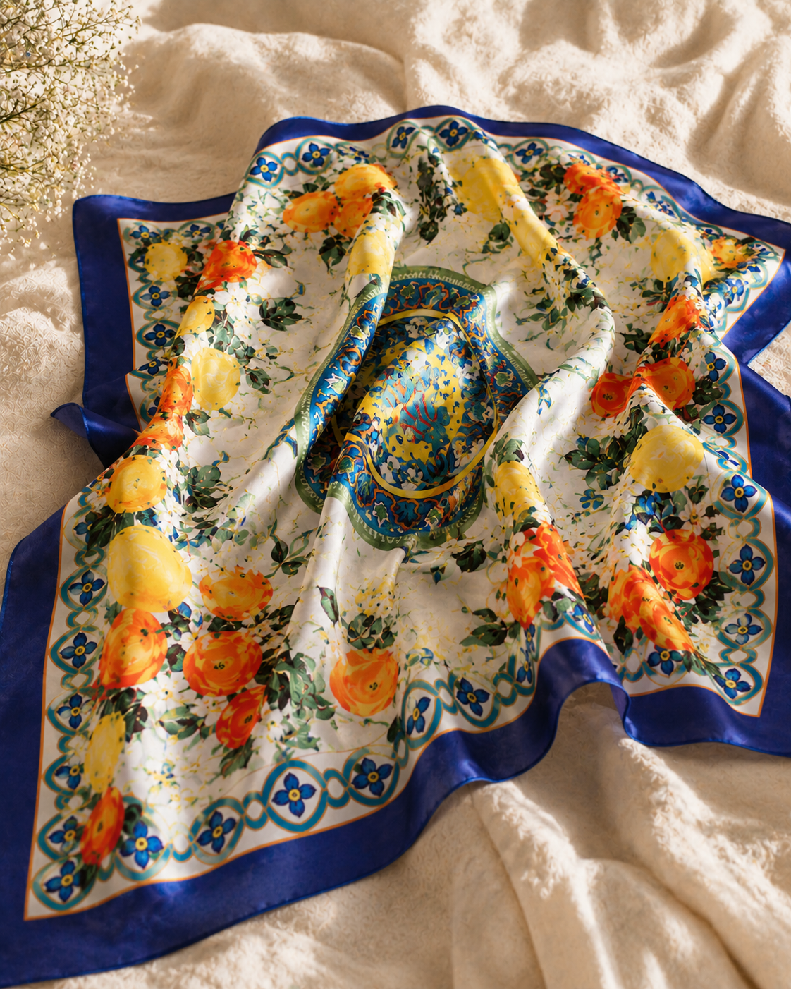 Lisbon Double Sided Scarf  