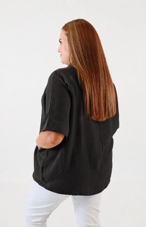 Lottie Blouse in Black 