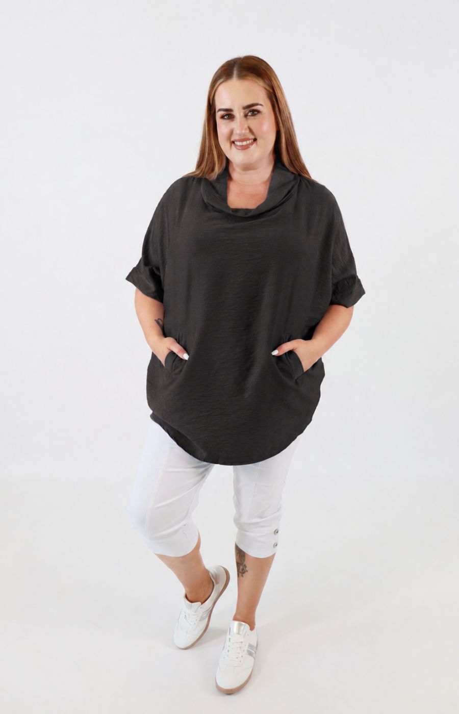 Lottie Blouse in Black 