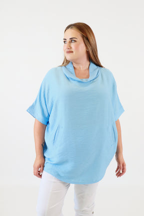 Lottie Blouse in Blue 