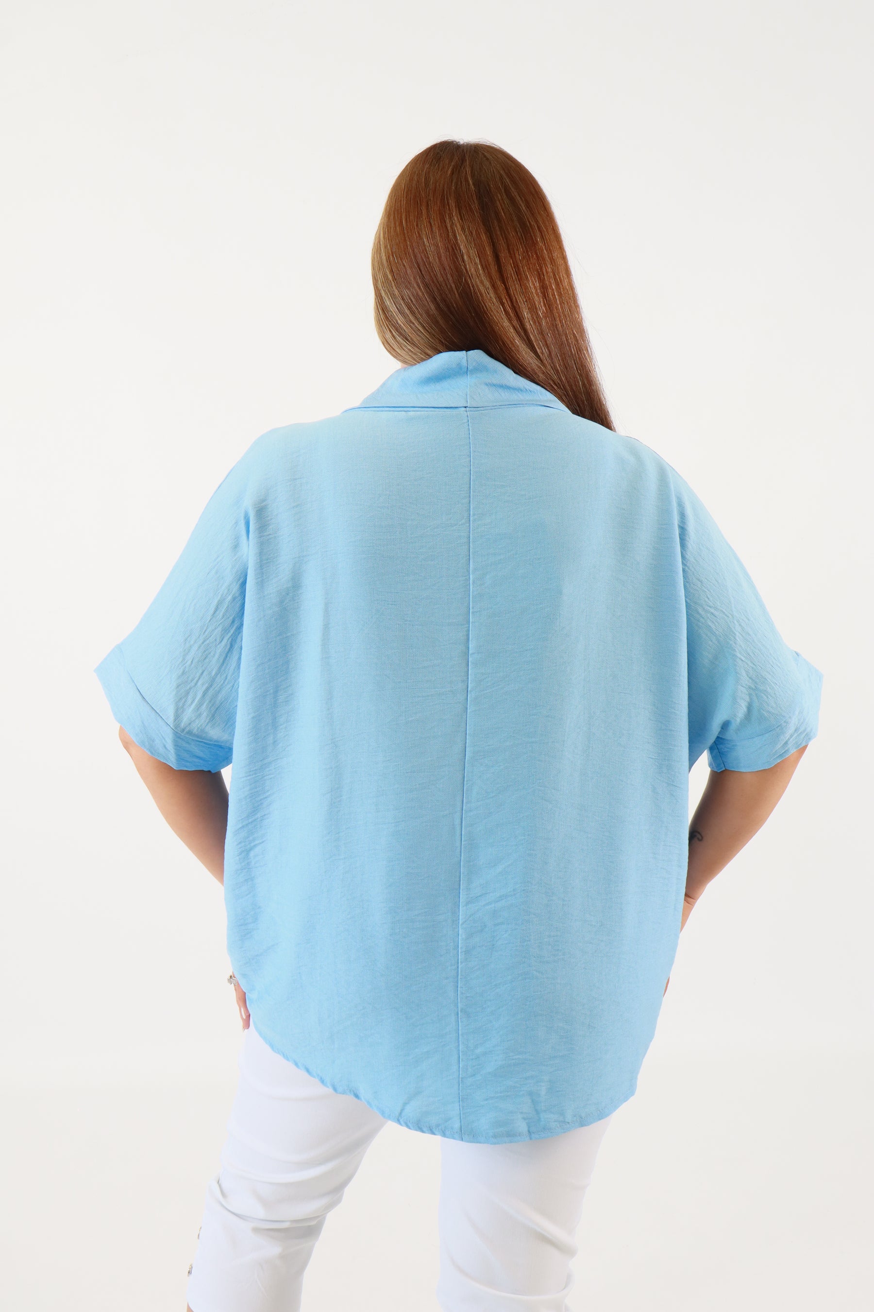 Lottie Blouse in Blue 