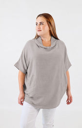 Lottie Blouse in Grey 