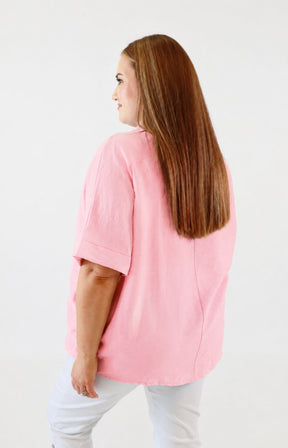 Lottie Blouse in Pink 