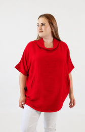 Lottie Blouse in Red 