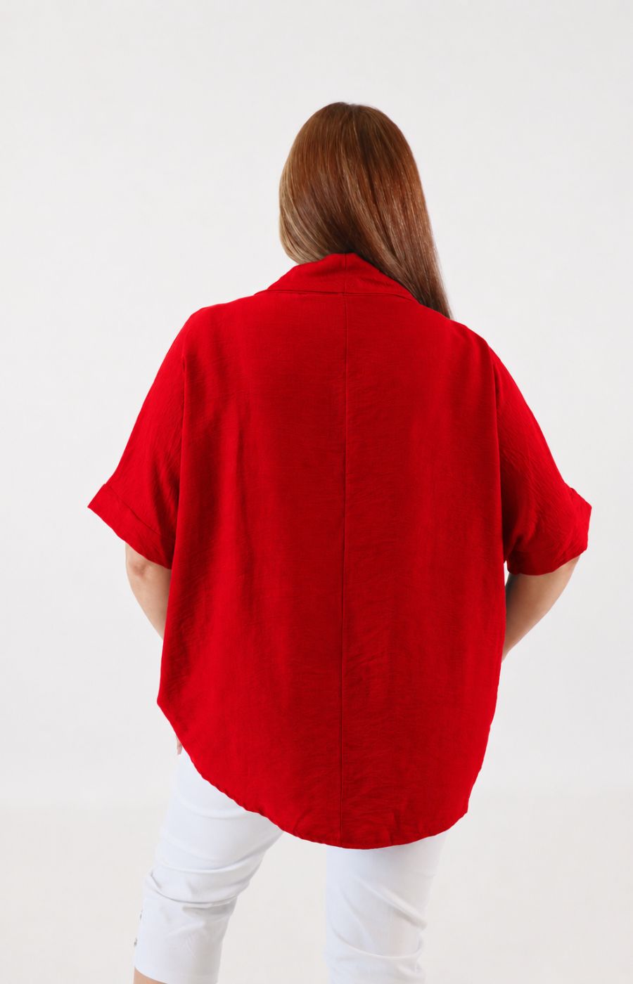 Lottie Blouse in Red 
