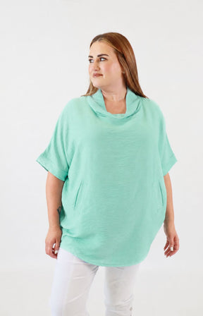 Lottie Blouse in Turquoise 