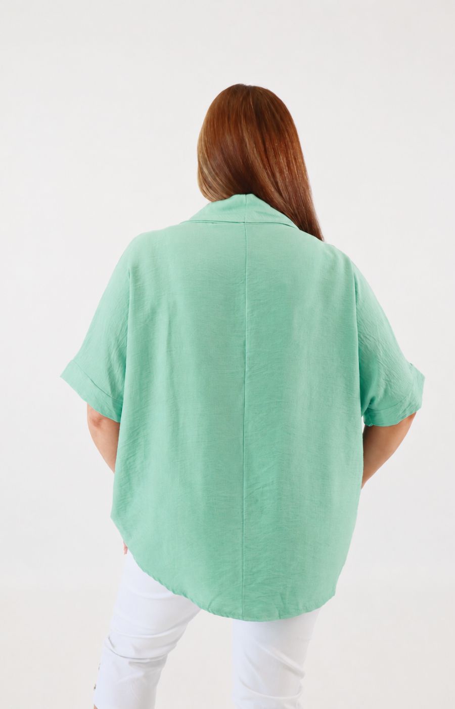 Lottie Blouse in Turquoise 