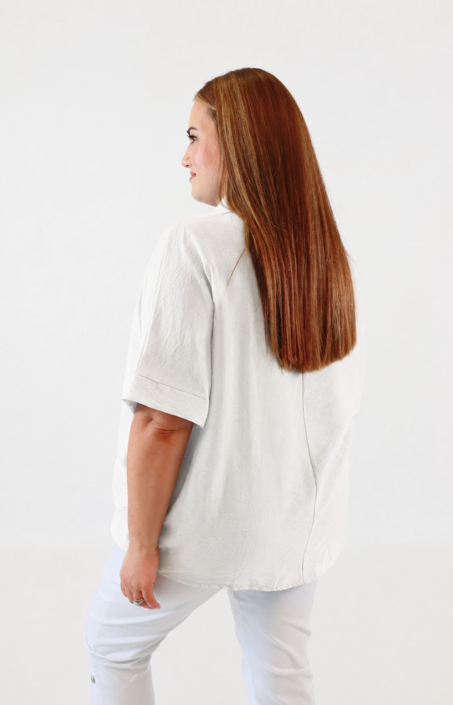 Lottie Blouse in White 