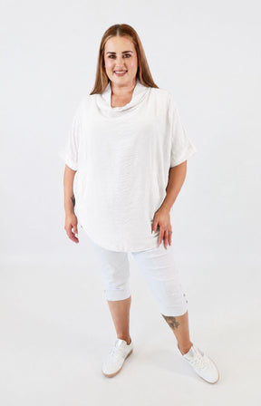 Lottie Blouse in White 