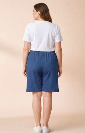 Lucie Shorts in Denim  