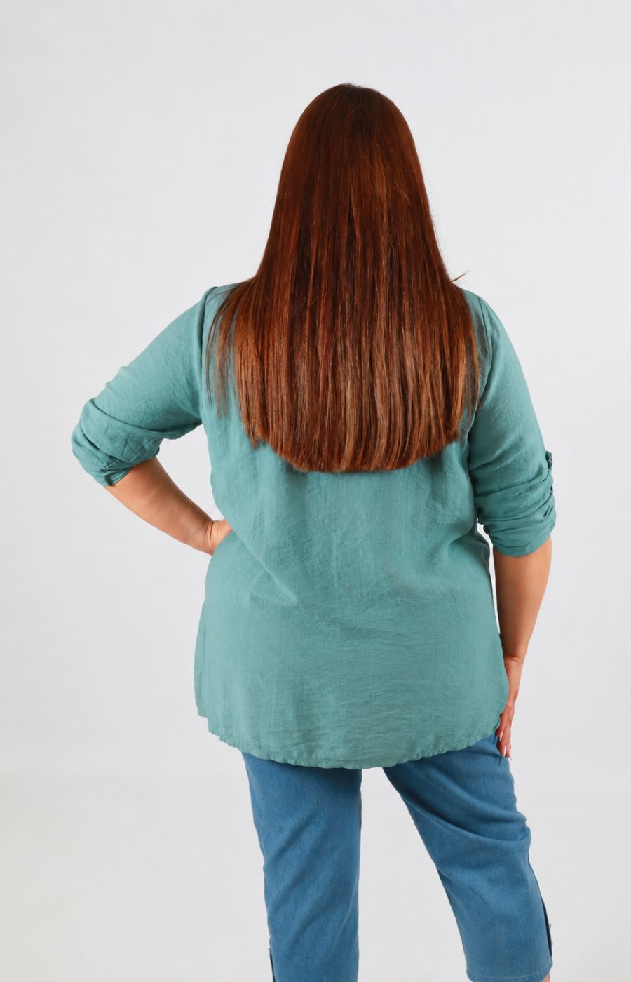 Luna Blouse in Khaki 