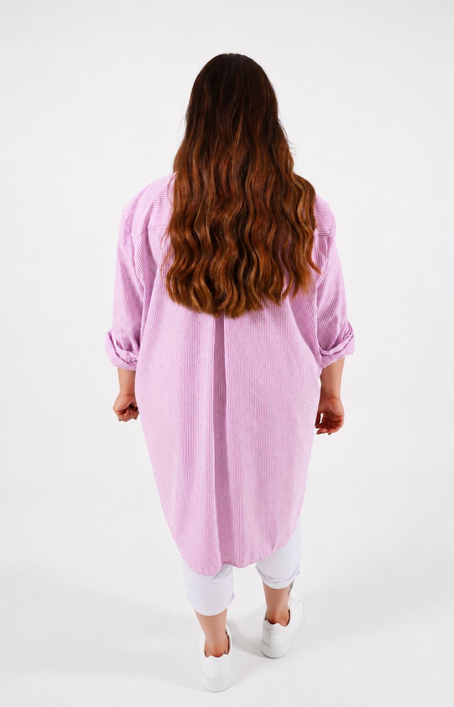 Mabel Sparkle Shirt in Pink 