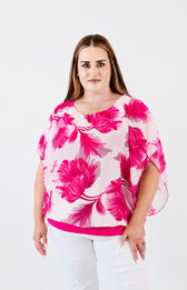 Maeve Blouse in Fuchsia 
