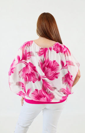 Maeve Blouse in Fuchsia 