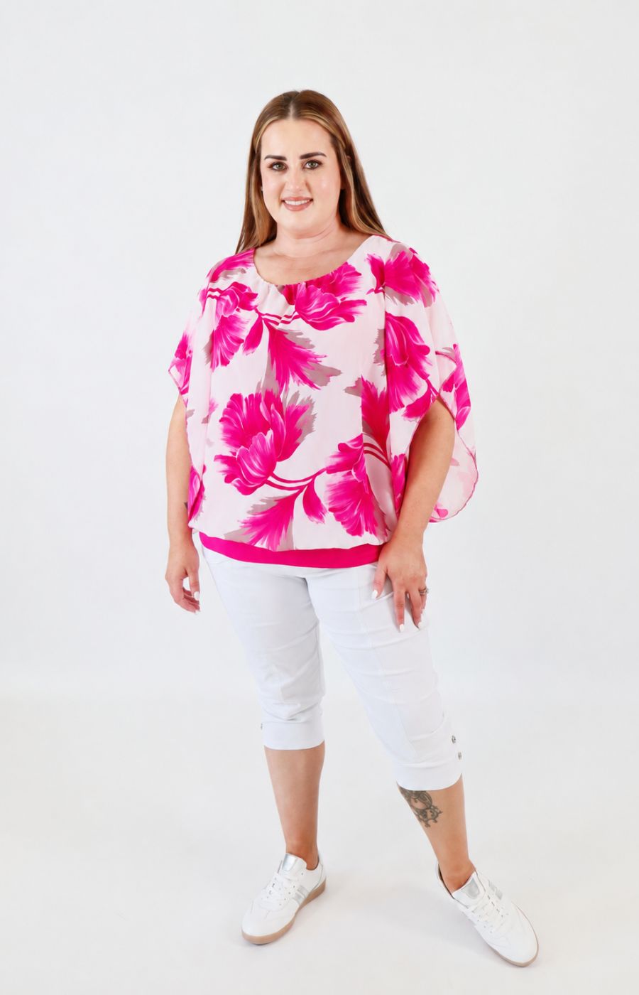 Maeve Blouse in Fuchsia 