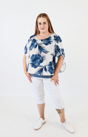 Maeve Blouse in Navy 