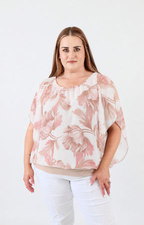 Maeve Blouse in Tan 