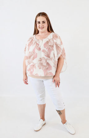 Maeve Blouse in Tan 
