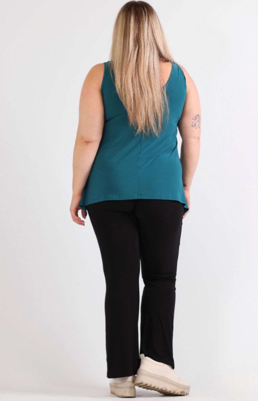 Magna A-Line Vest in Teal