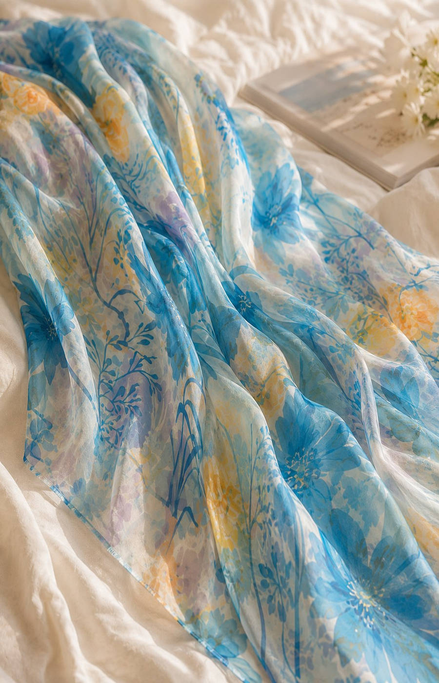 Margot Scarf in Blue 
