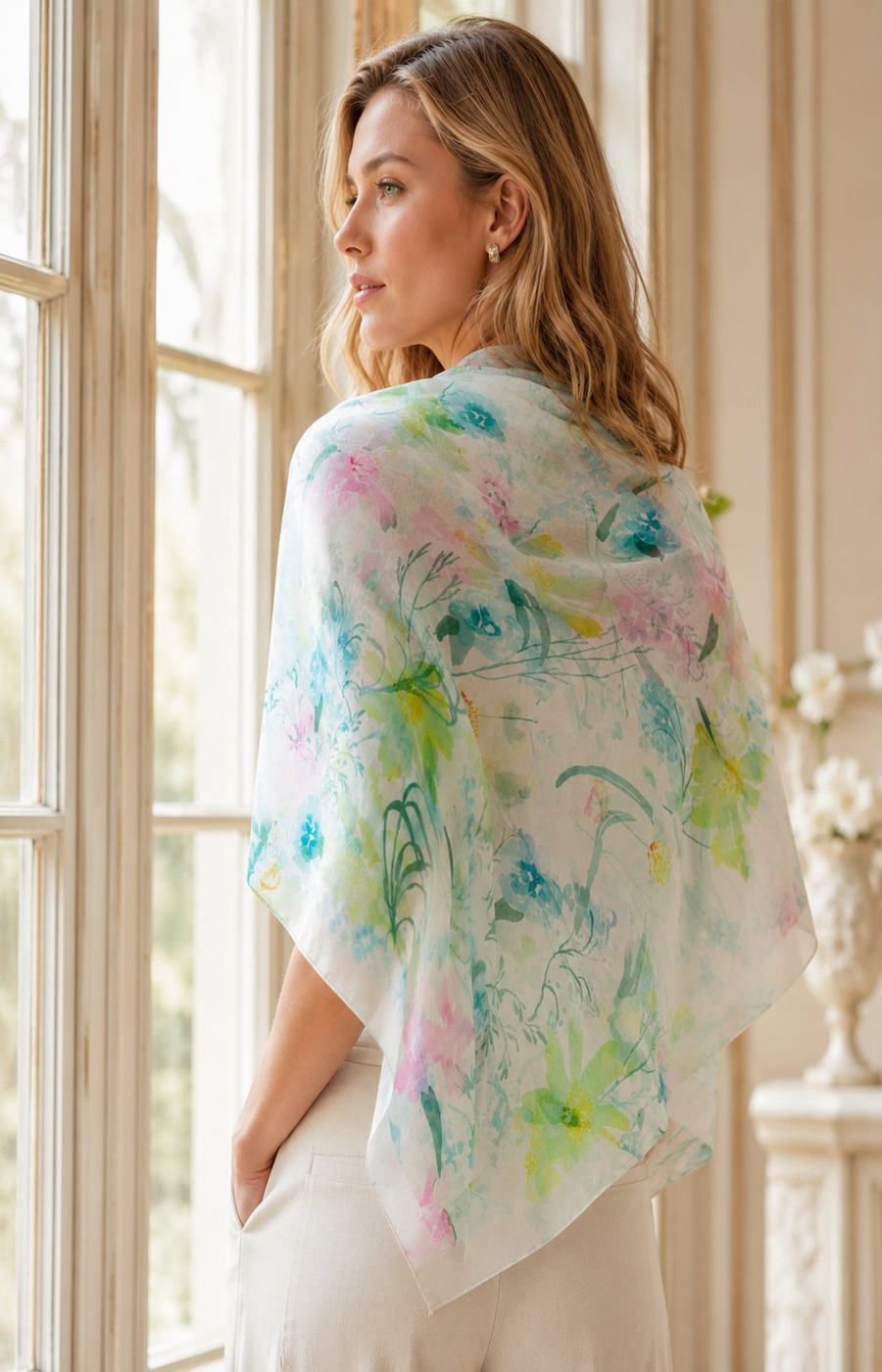 Margot Scarf in Green 