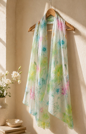 Margot Scarf in Green 