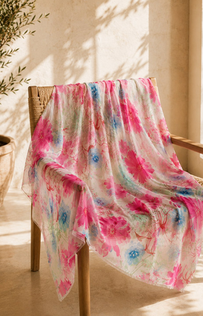 Margot Scarf in Pink 