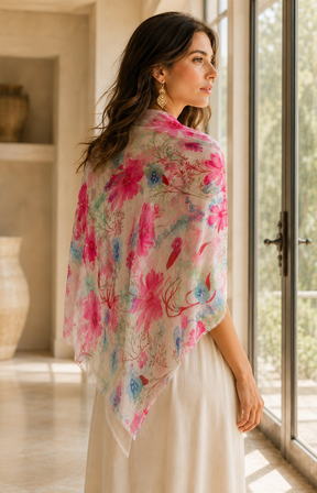 Margot Scarf in Pink  