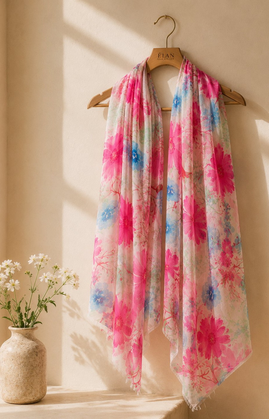 Margot Scarf in Pink  