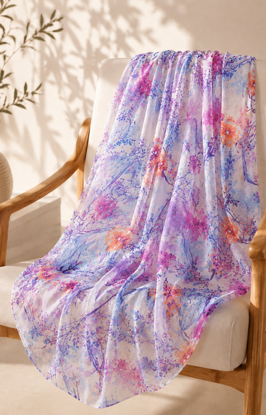 Margot Scarf in Purple 