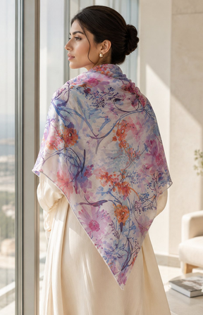 Margot Scarf in Purple 