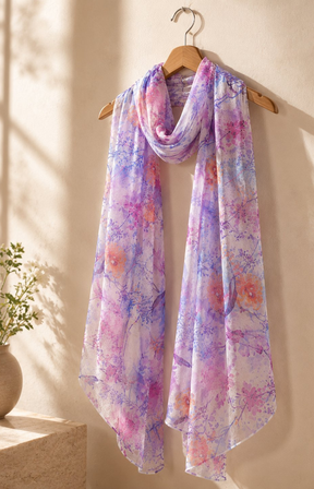 Margot Scarf in Purple 