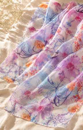 Margot Scarf in Purple 