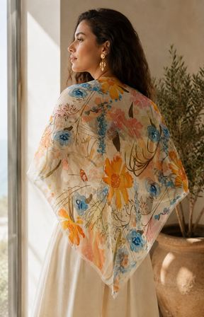 Margot Scarf in Yellow 