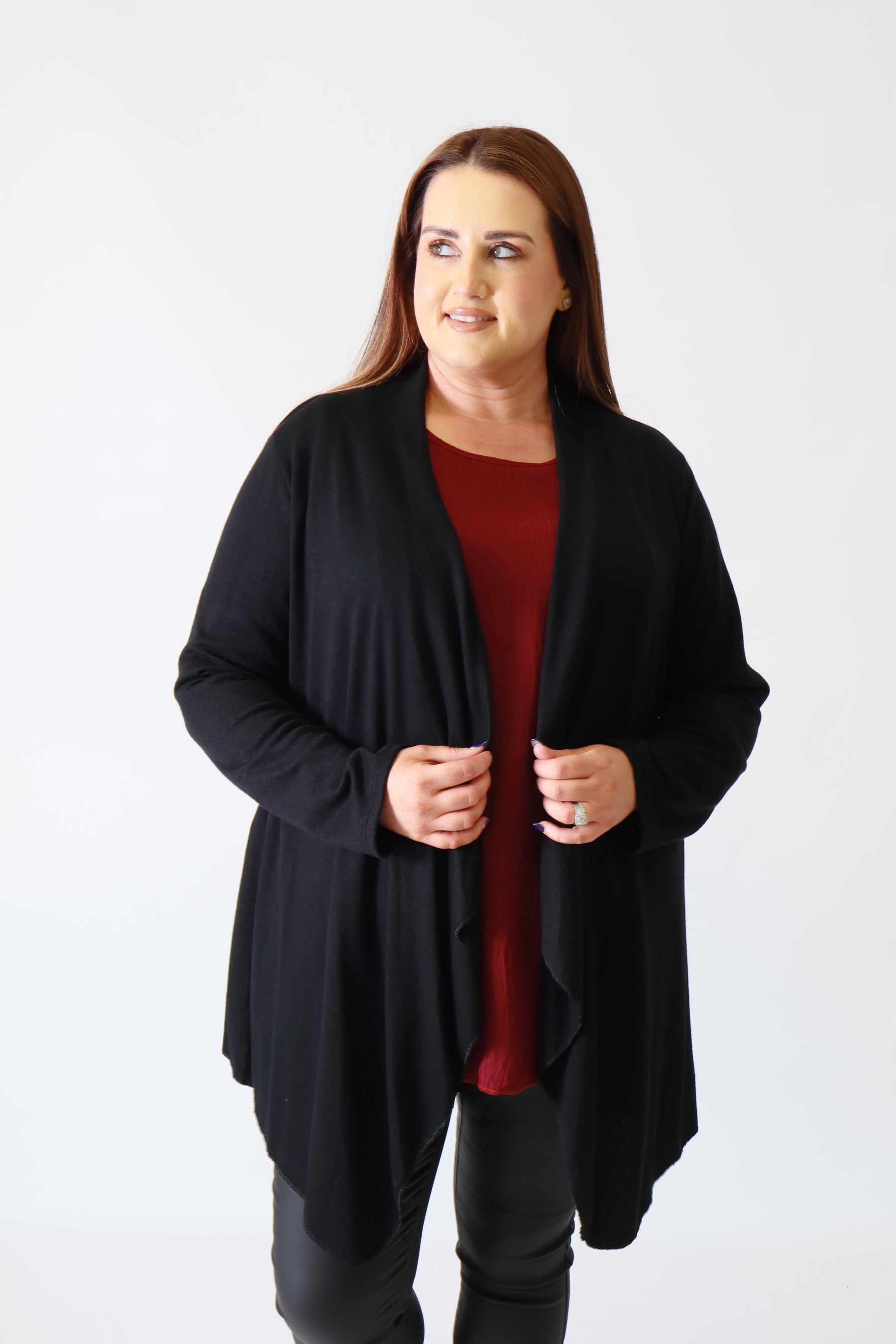 Marjorie Cardigan in Black